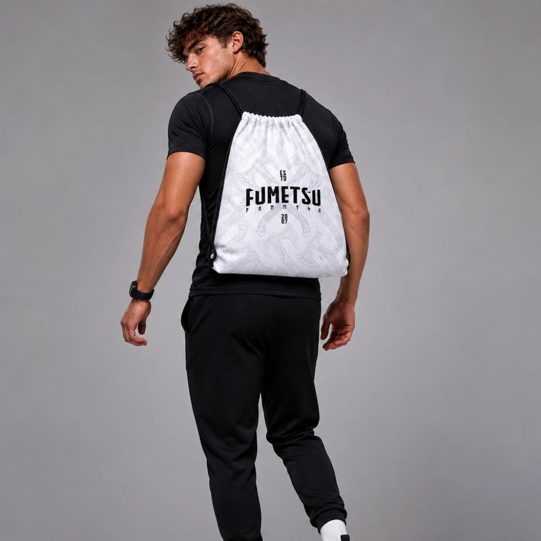 Fumetsu Berserker Drawstring Bag White