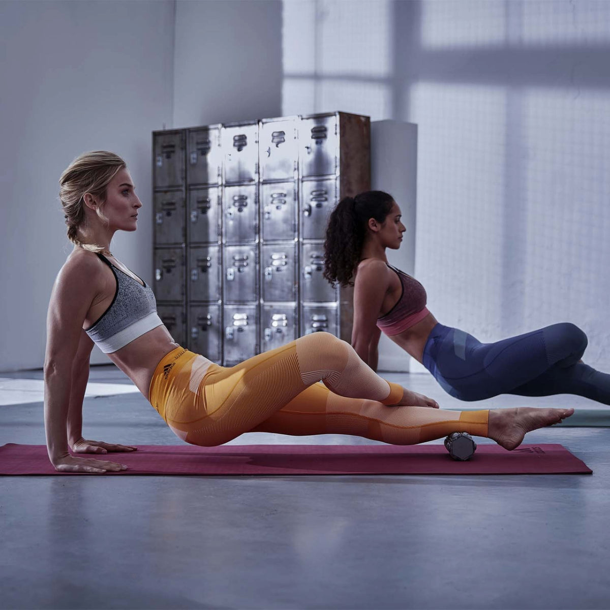 Black Adidas Mini Foam Roller