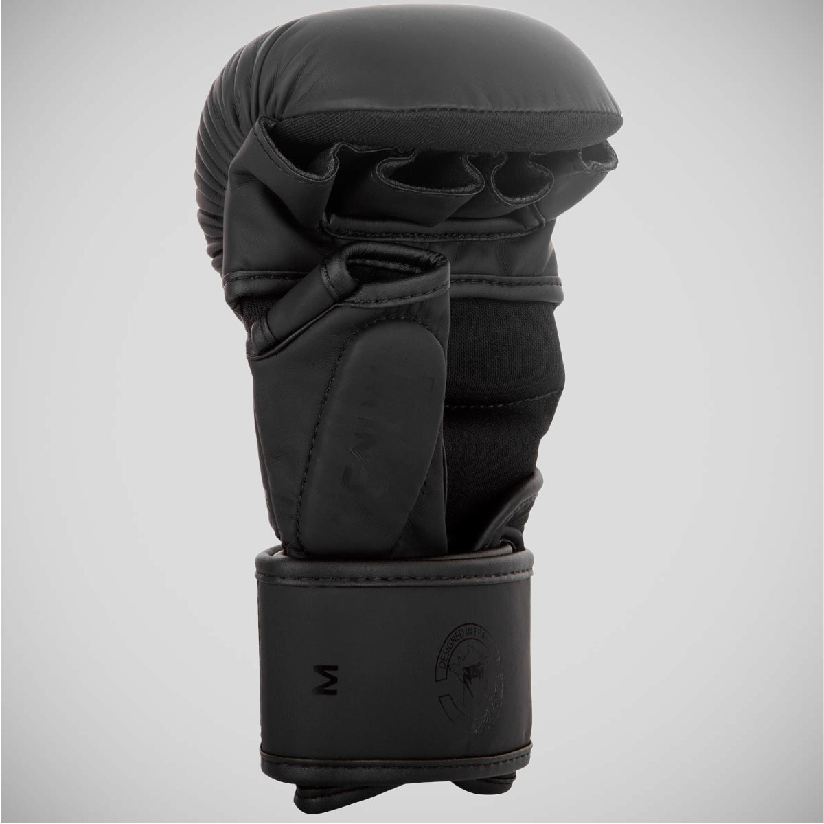 Black/Black Venum Challenger 3.0 MMA Sparring Gloves