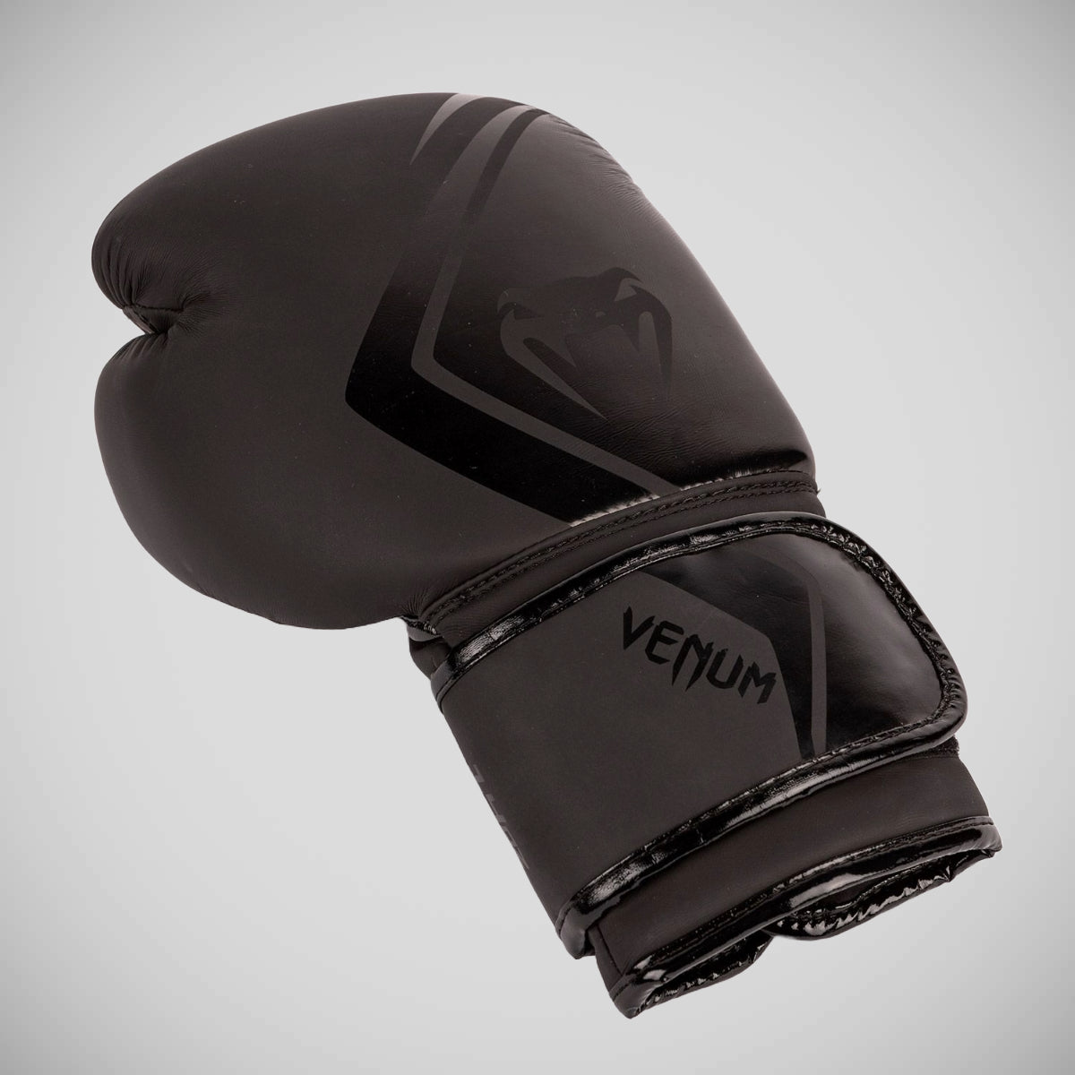 Black/Black Venum Contender 2.0 Boxing Gloves