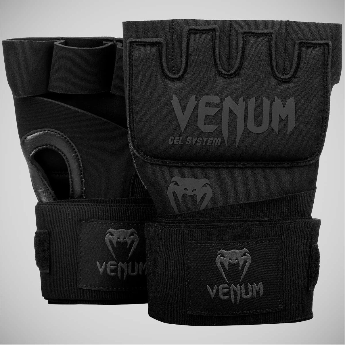 Venum Kontact Gel Glove Wraps Black/Black