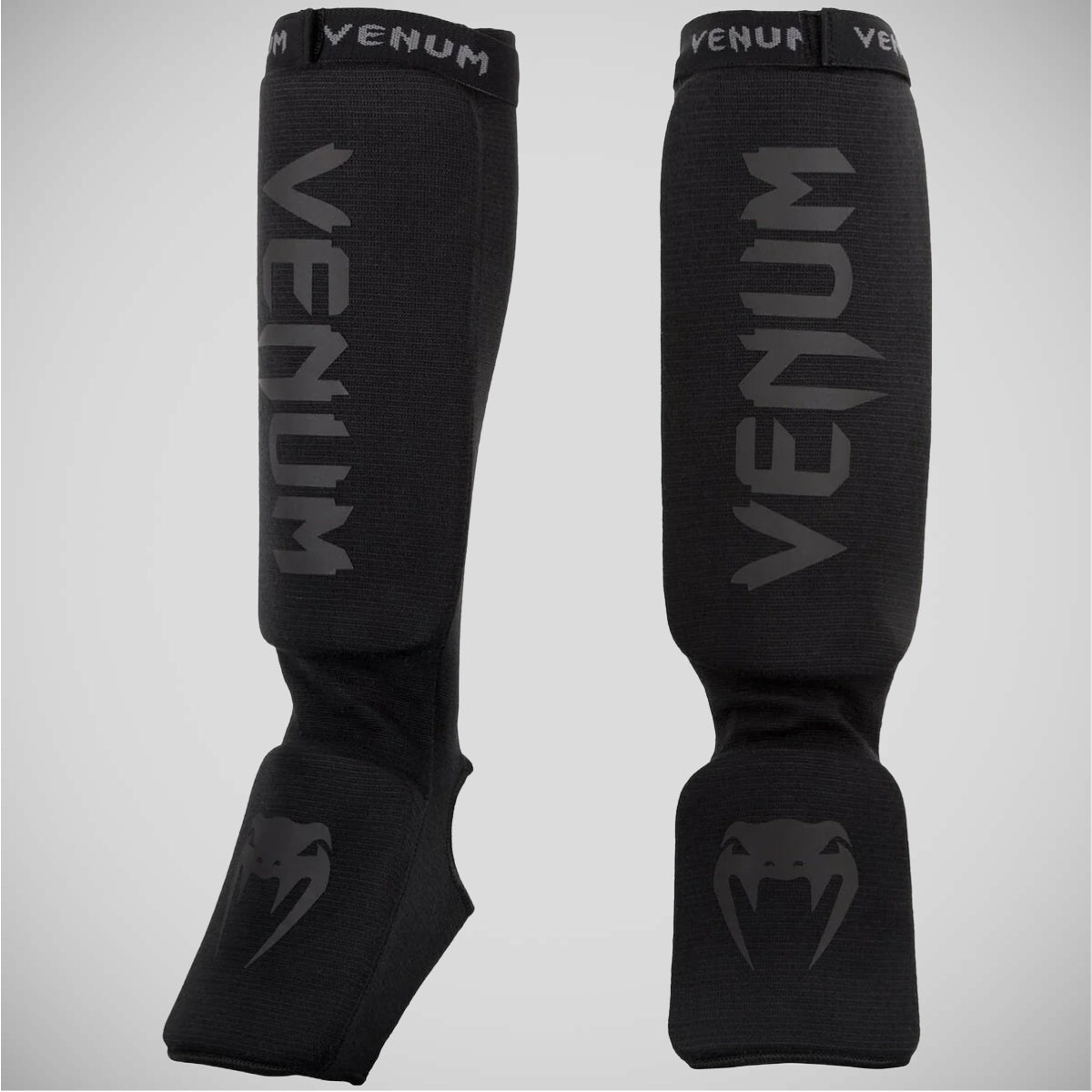 Venum Kontact Shin Instep Guards Black/Black OLD