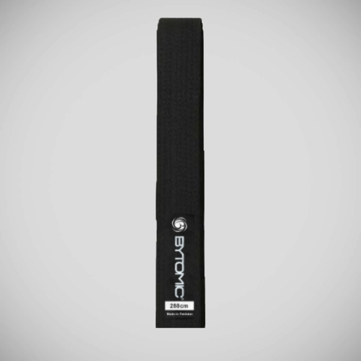 Black Bytomic Solid Colour Martial Arts Belt