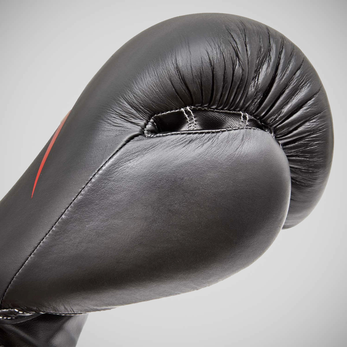 Black/Red Reebok Leather Boxing Gloves