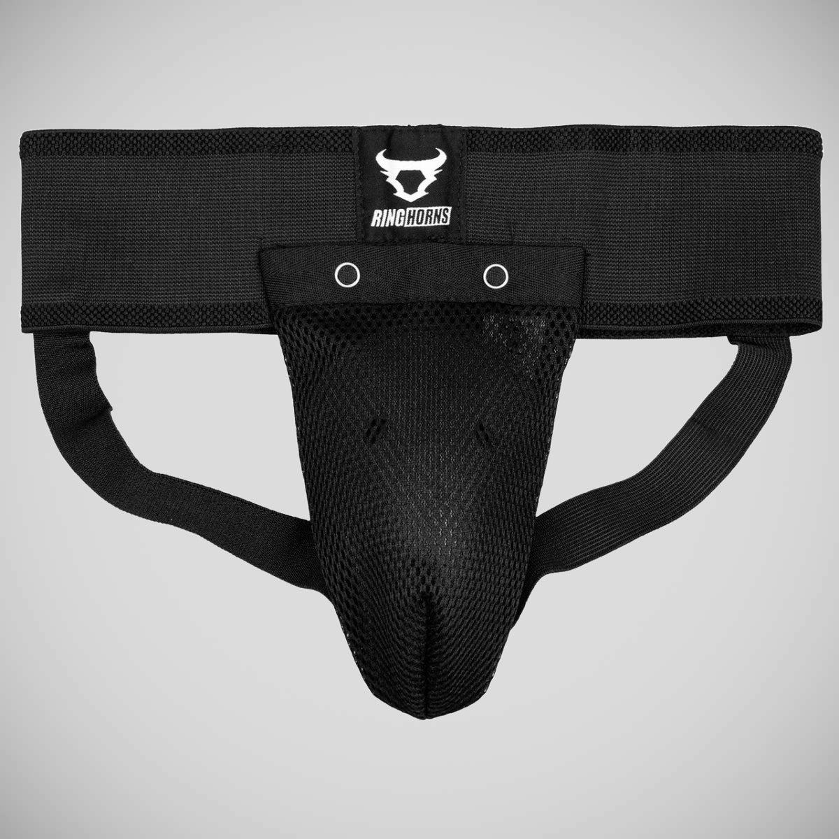Black Ringhorns Charger Mens Groin Guard