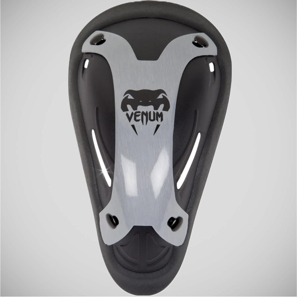 Black/Silver Venum Competitor Mens Groin Guard