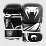 Black/White Venum Challenger 3.0 MMA Sparring Gloves