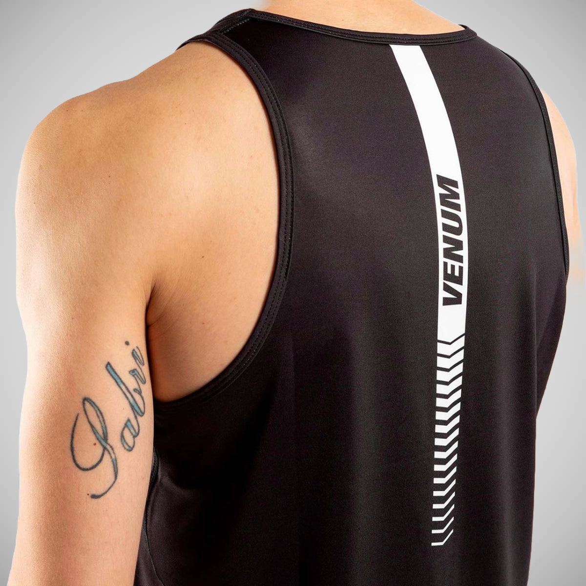 Black/White Venum No Gi 3.0 Dry Tech Tank Top