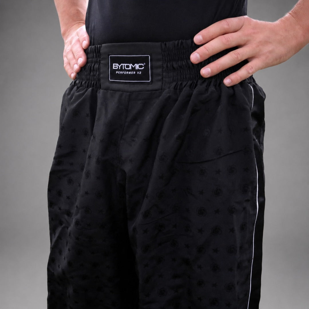 Black/Black Bytomic Performer V2 Adult Kickboxing Pants