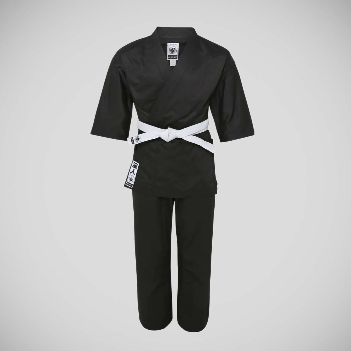 Black Bytomic Ronin Middleweight Karate Uniform