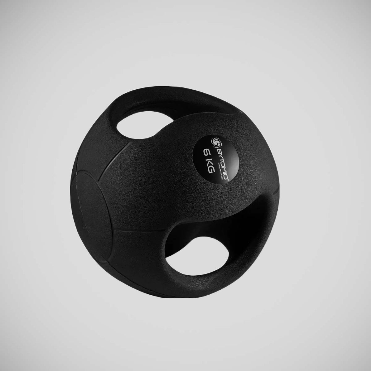 Black Bytomic Double Grip Medicine Ball 6kg