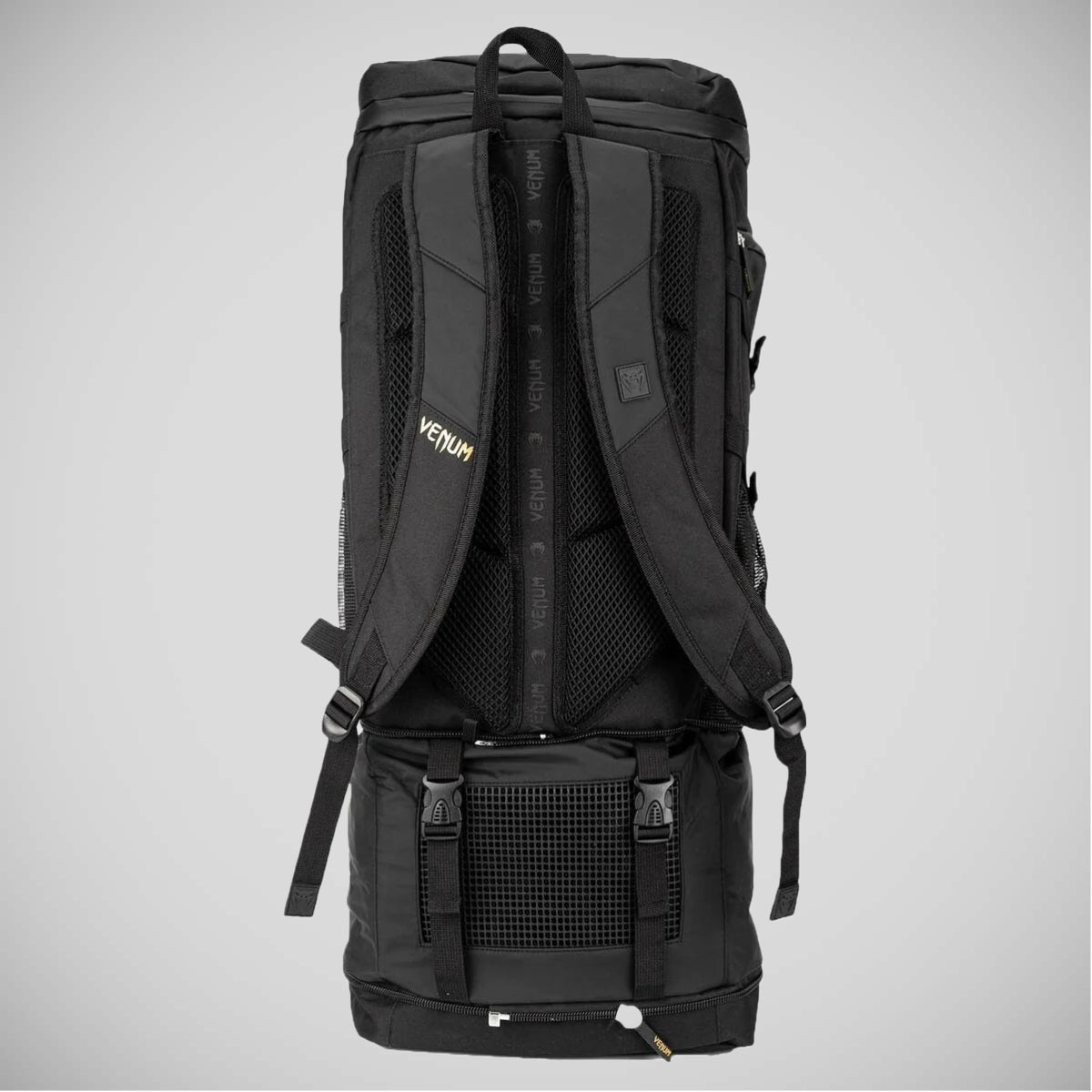 Black/Gold Venum Challenger Xtreme Evo Back Pack