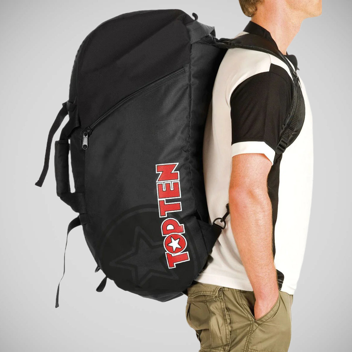 Black Top Ten Sportbag-Backpack