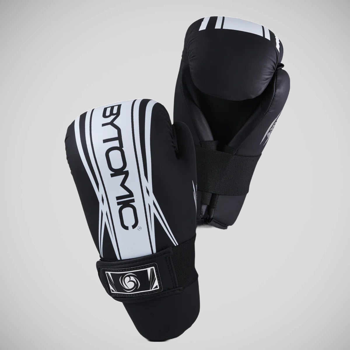 Black/White Bytomic Axis V2 Point Fighter Gloves