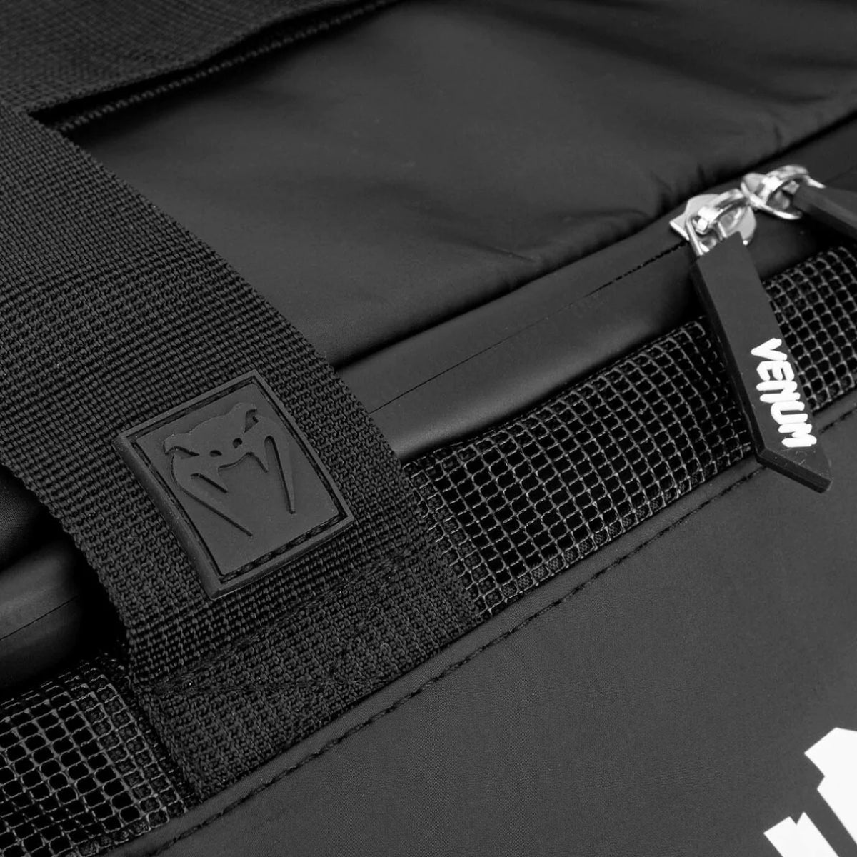 Black/White Venum Trainer Lite Evo Sports Bag