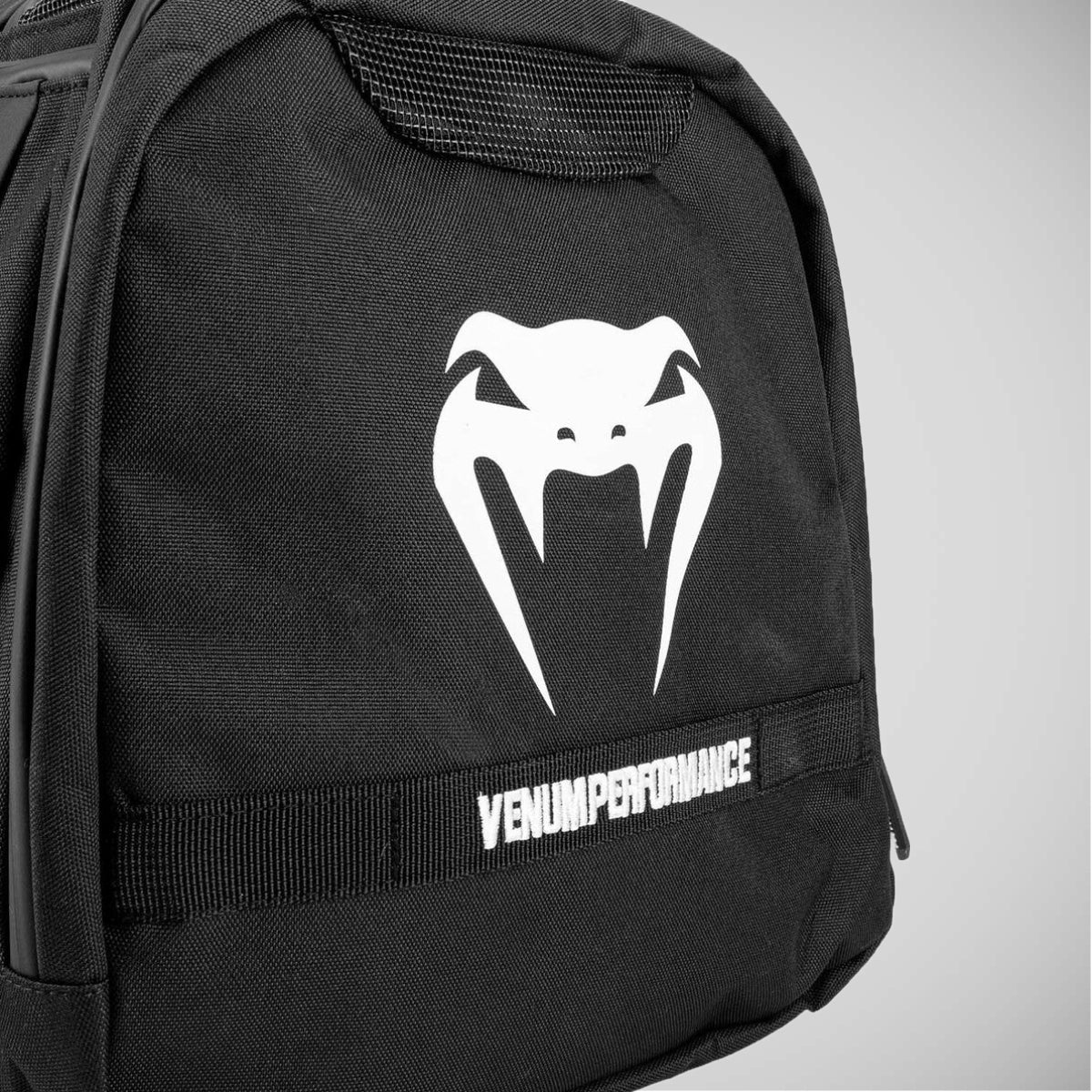 Black/White Venum Trainer Lite Evo Sports Bag