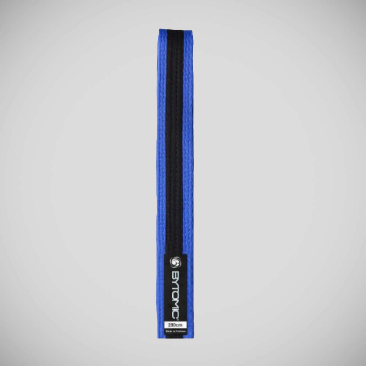 Blue/Black Bytomic 100% Cotton Black Stripe Belt