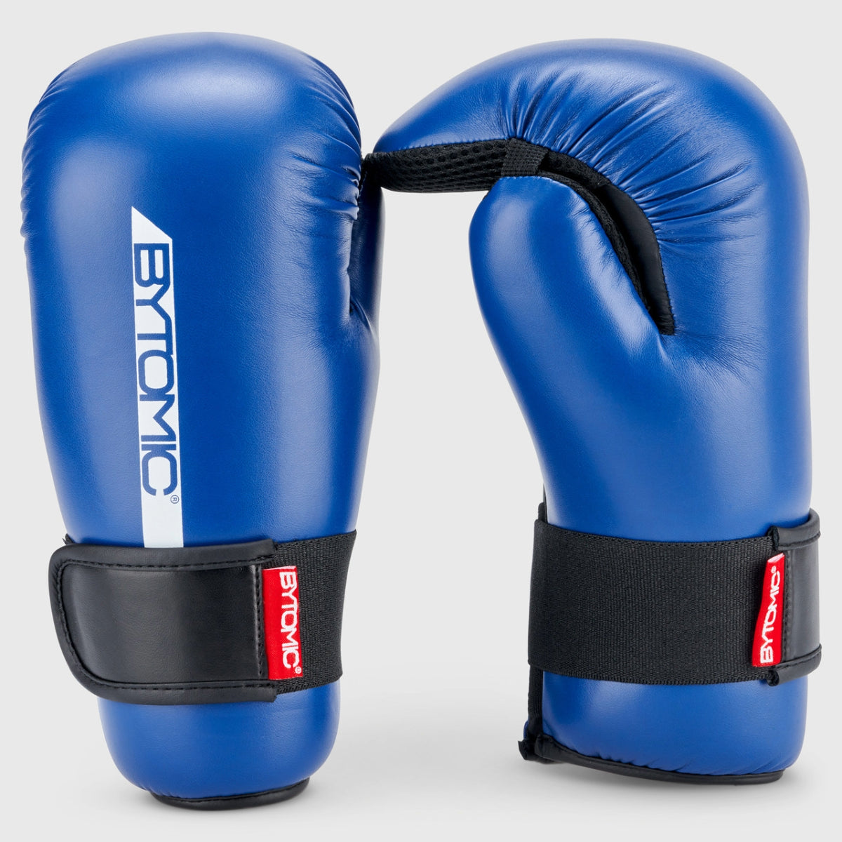 Blue/White Bytomic Red Label Pointfighter Gloves