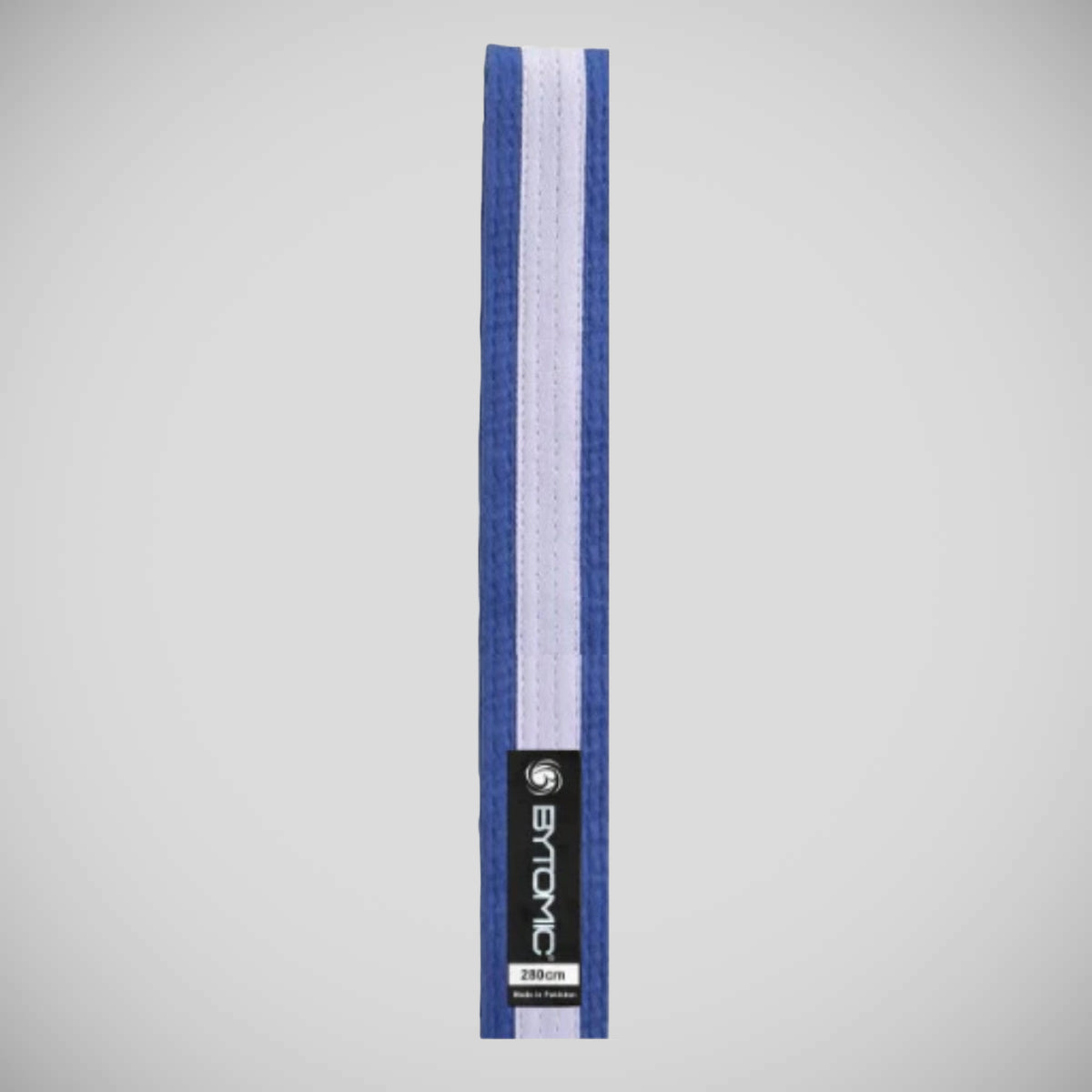 Blue/White Bytomic White Stripe Martial Arts Belt