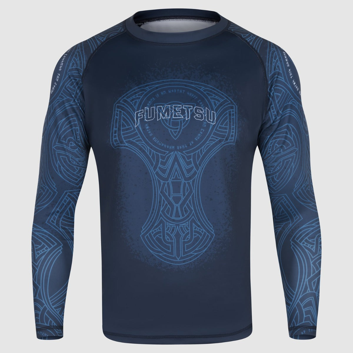Blue/Black Fumetsu Mjolnir Long Sleeve Rash Guard