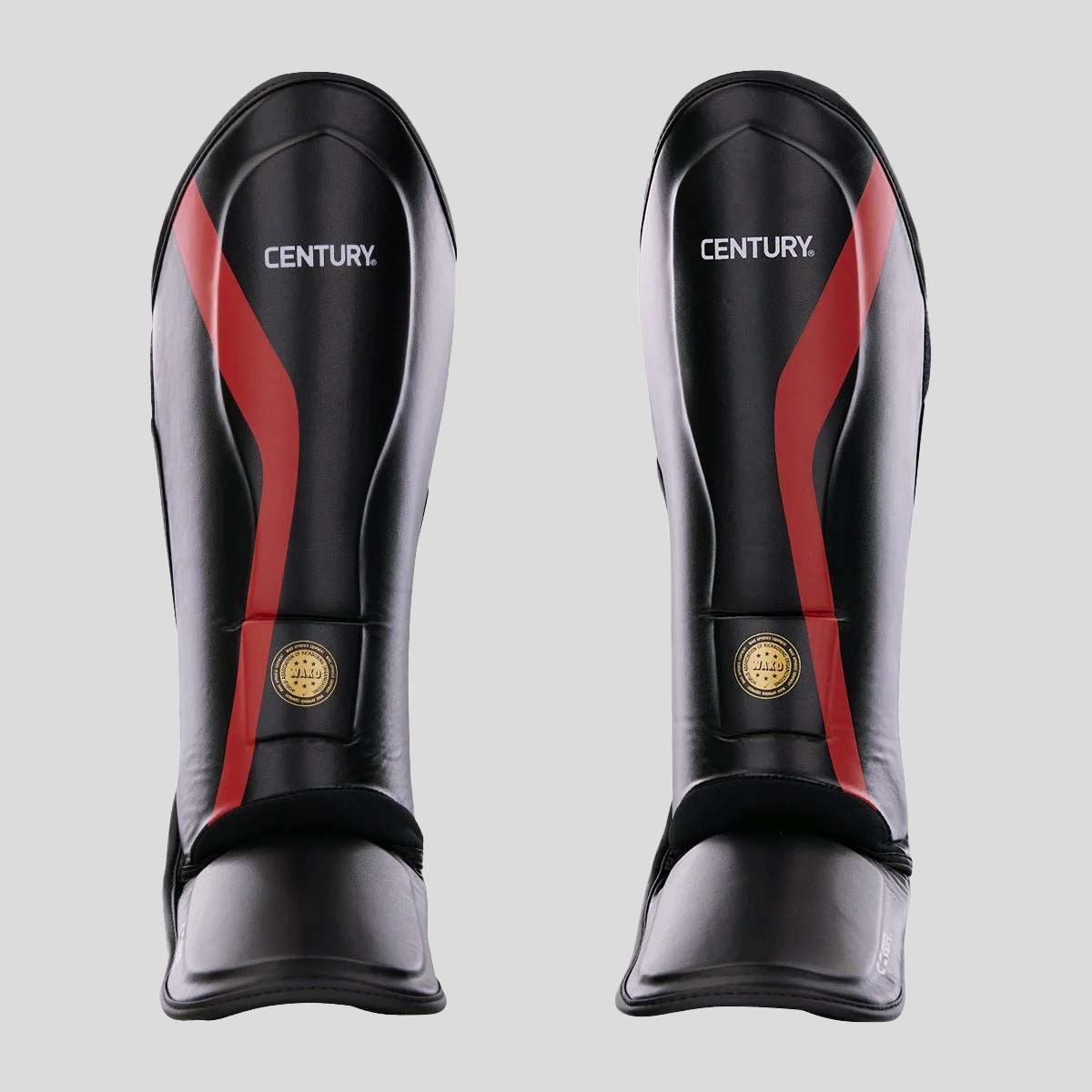 Century C-Gear Determination Shin Instep Guards Black/Red