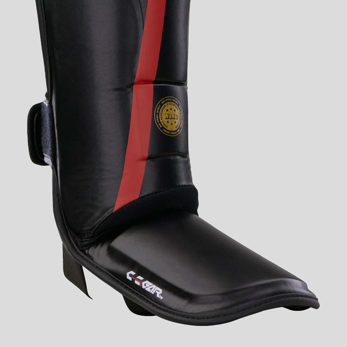 Century C-Gear Determination Shin Instep Guards Black/Red