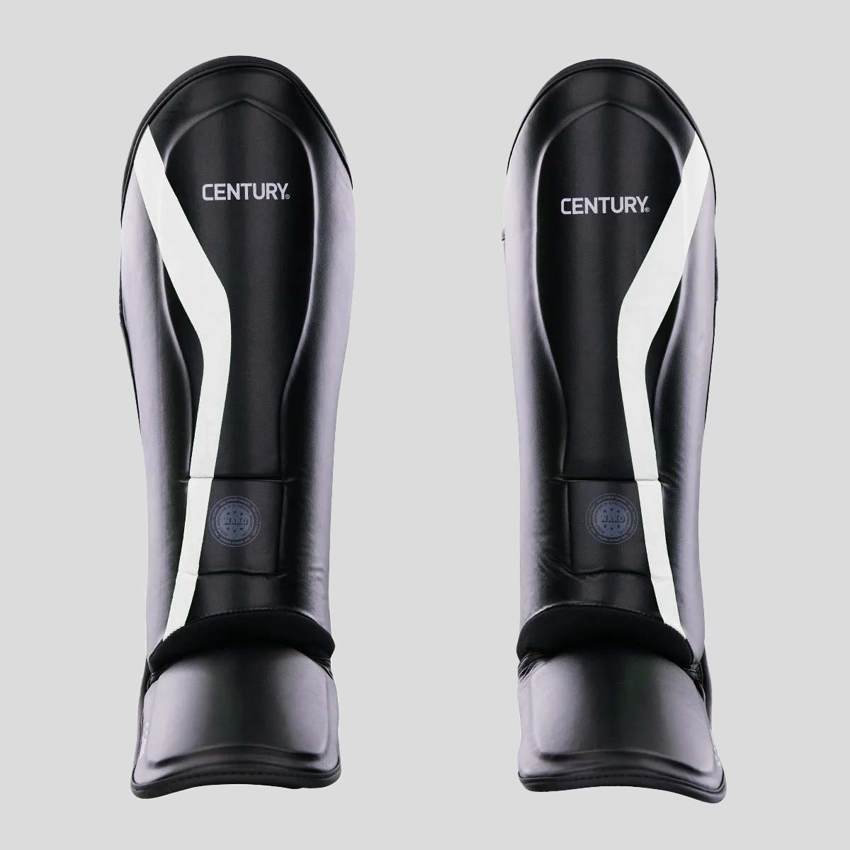 Century C-Gear Determination Shin Instep Guards Black/White