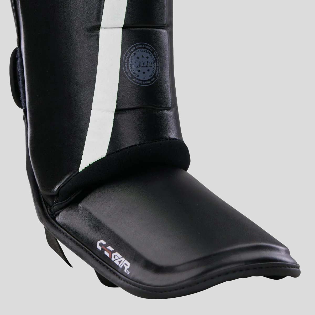 Century C-Gear Determination Shin Instep Guards Black/White