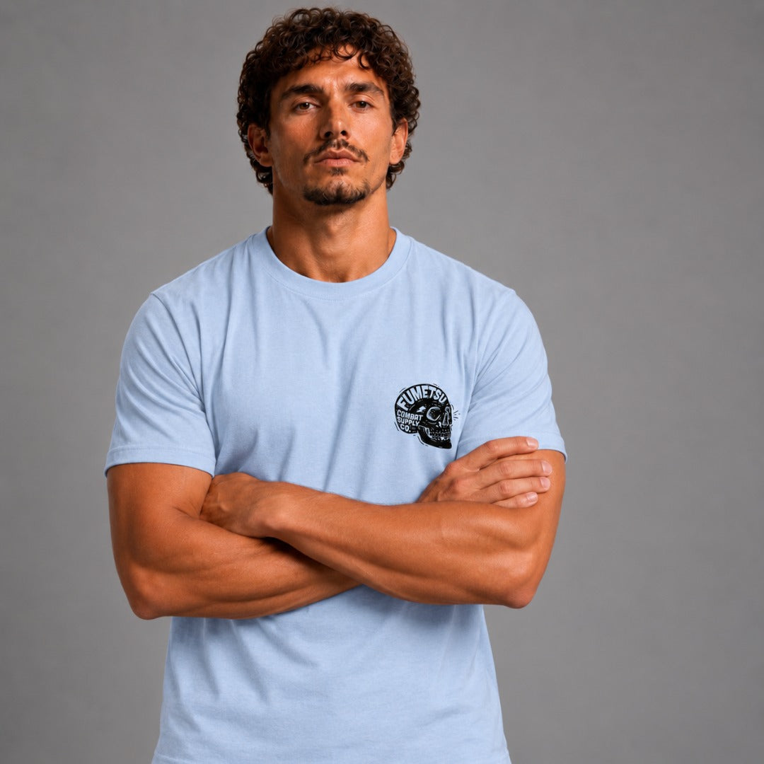 Fumetsu Combat Mind T-Shirt Blue Lifestyle 3