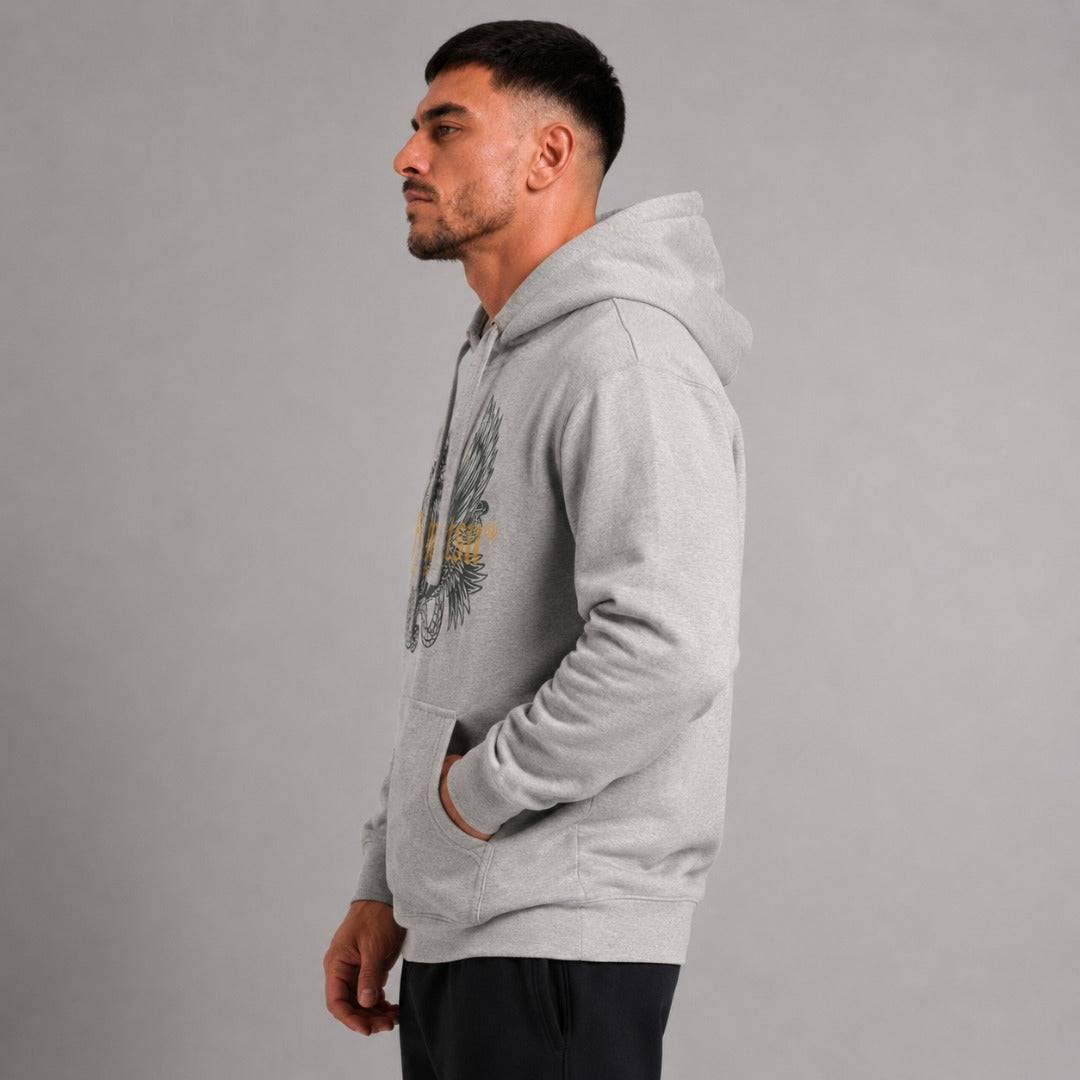 Fumetsu Death From Above Hoodie Grey
