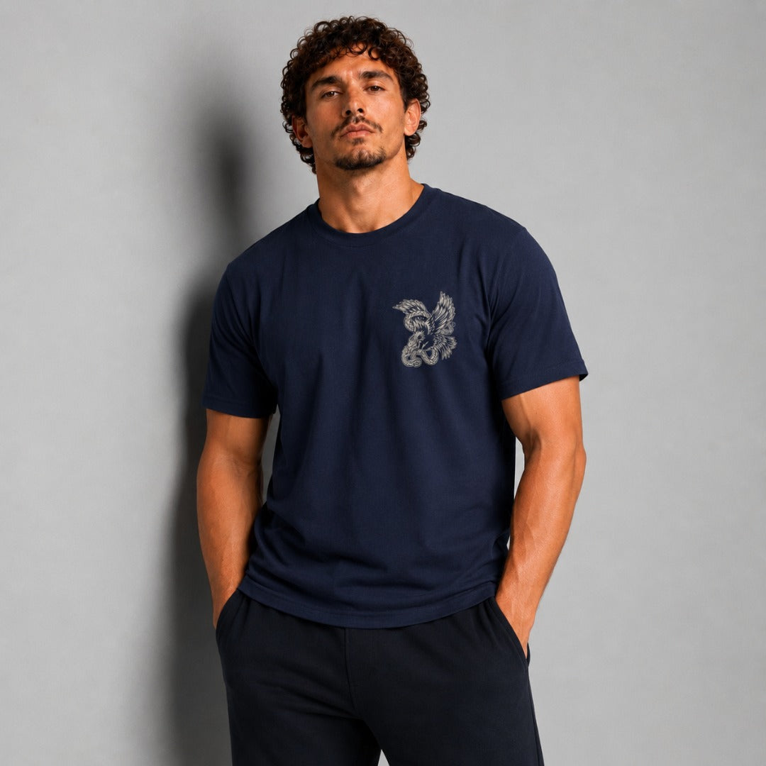 Fumetsu Death From Above T-Shirt Navy