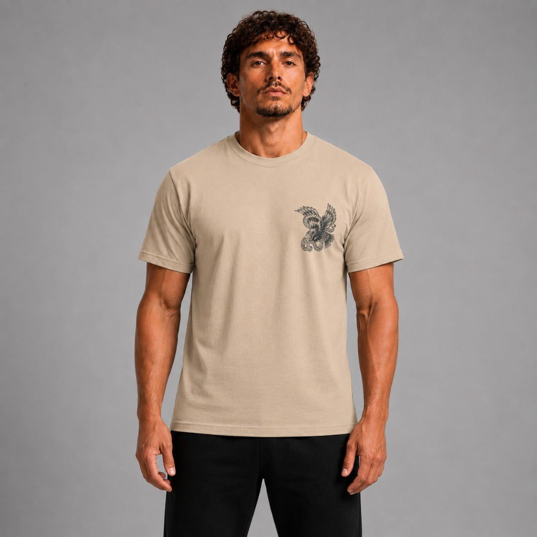 Fumetsu Death From Above T-Shirt Sand