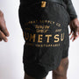 Fumetsu Dragon Slayer Dual Layer Shorts Black/Gold