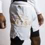 Fumetsu Dragon Slayer Dual Layer Shorts White/Black/Gold