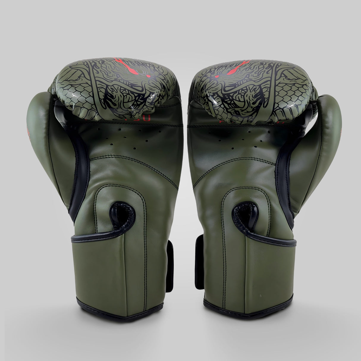 Fumetsu Dragon Slayer Boxing Gloves Khaki/Orange