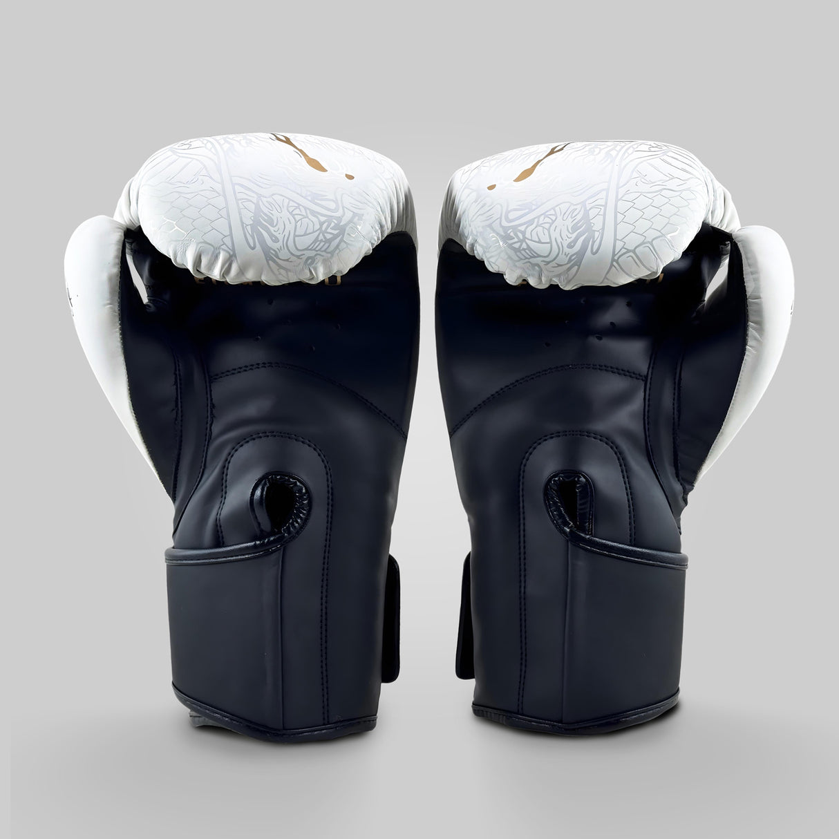 Fumetsu Dragon Slayer Boxing Gloves White/Black/Gold
