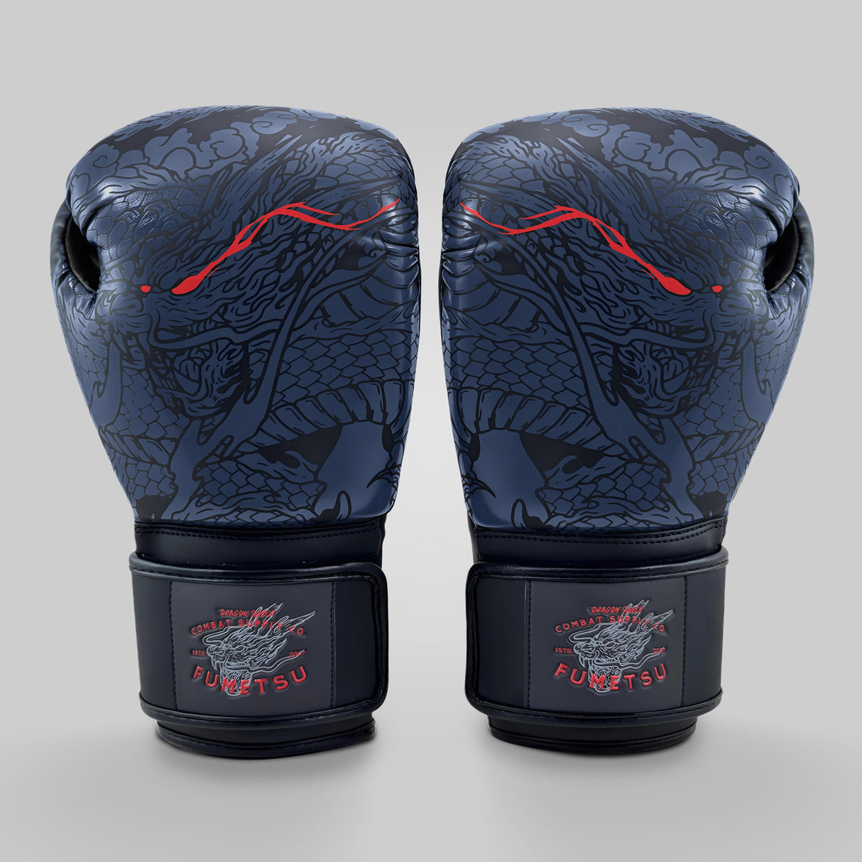Fumetsu Dragon Slayer Boxing Gloves Blue/Black/Red