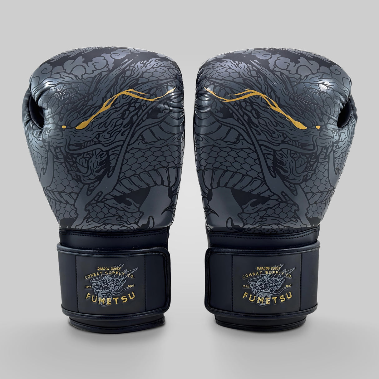 Fumetsu Dragon Slayer Boxing Gloves Black/Gold