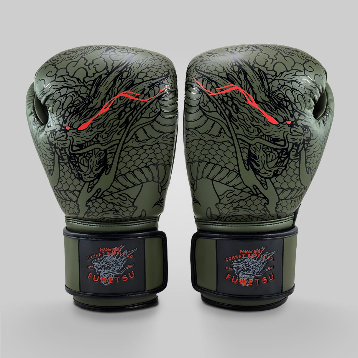 Fumetsu Dragon Slayer Boxing Gloves Khaki/Orange