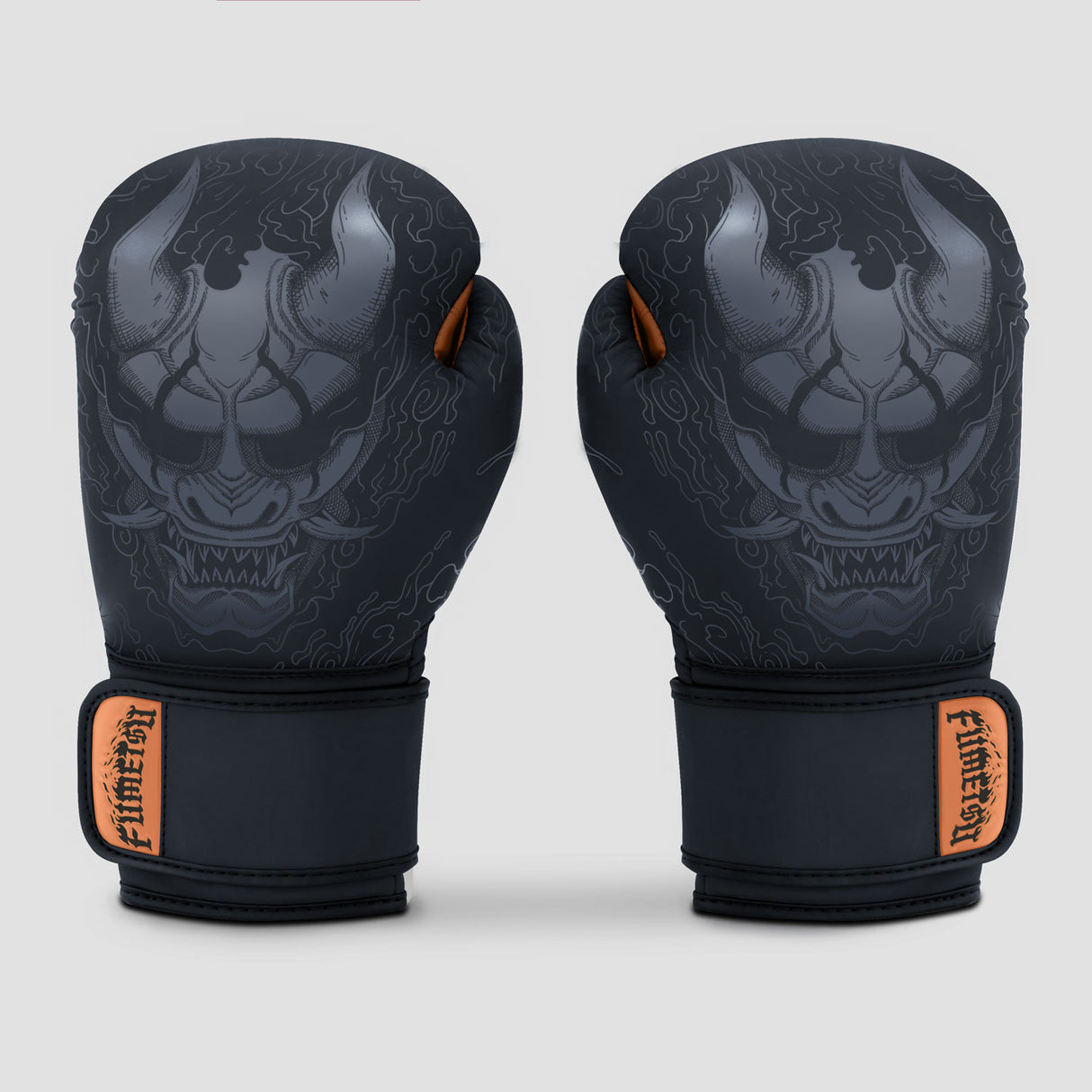 Fumetsu Oni Boxing Gloves Black/Grey/Bronze