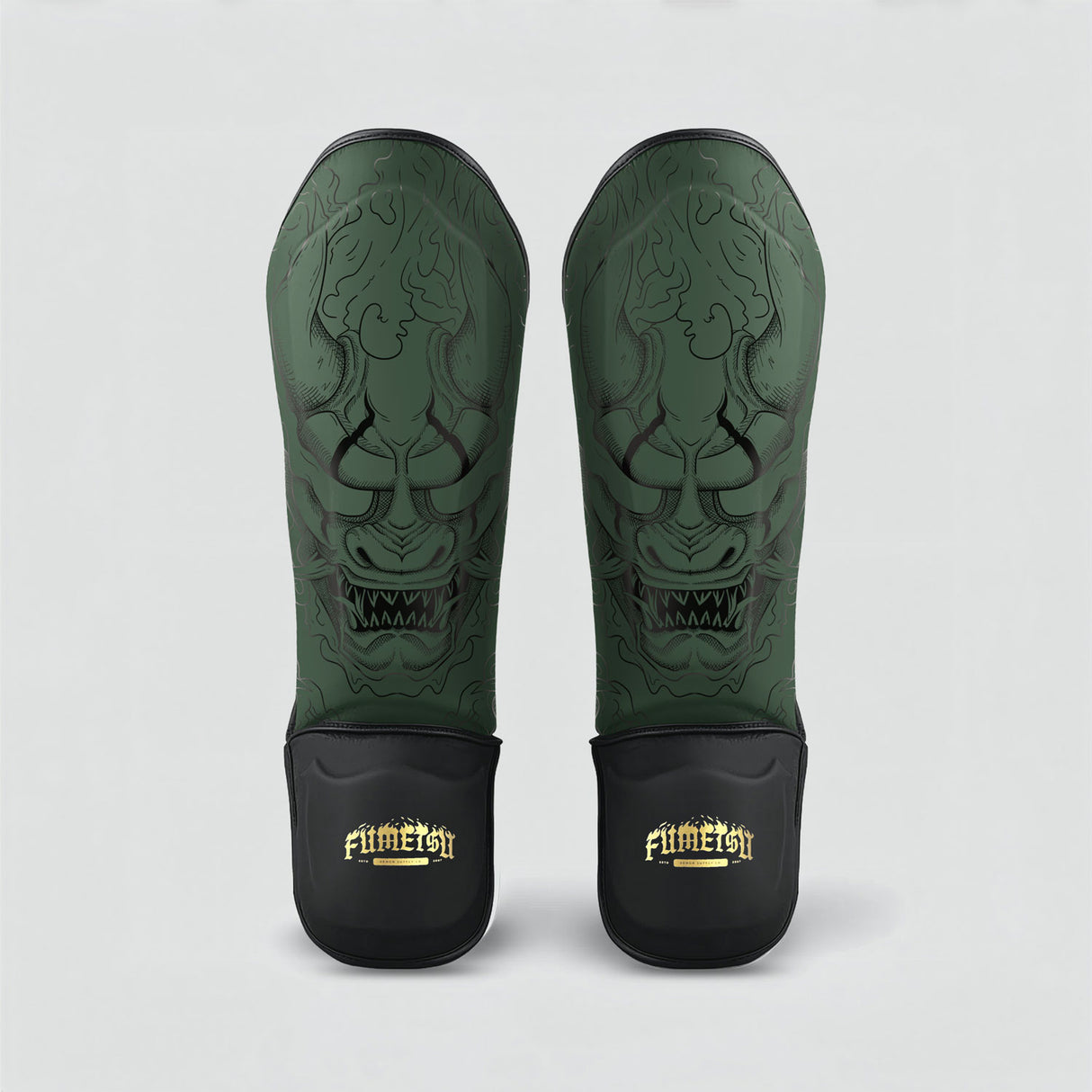 Fumetsu Oni Shin Guards Khaki/Black/Gold