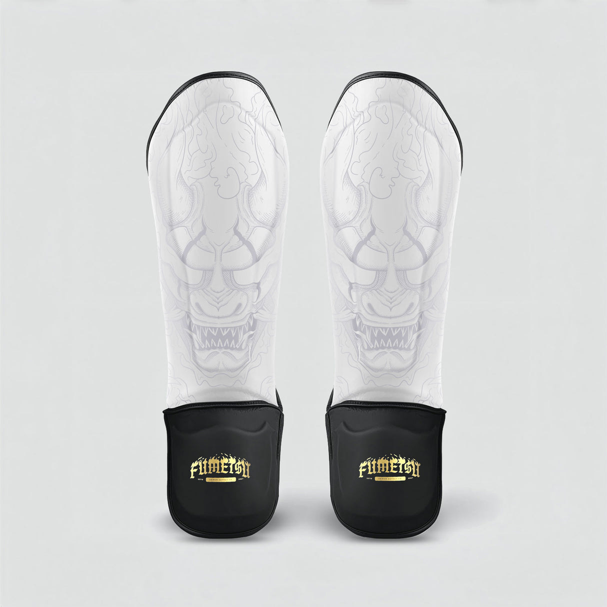 Fumetsu Oni Shin Guards White/Black/Gold