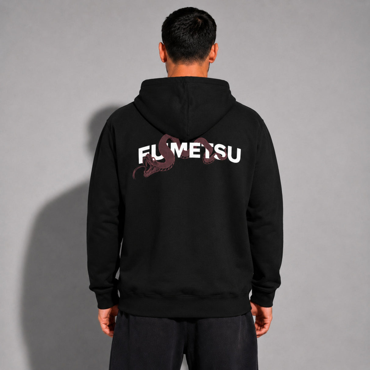 Fumetsu Anaconda Hoodie Black/Red Lifestyle 2