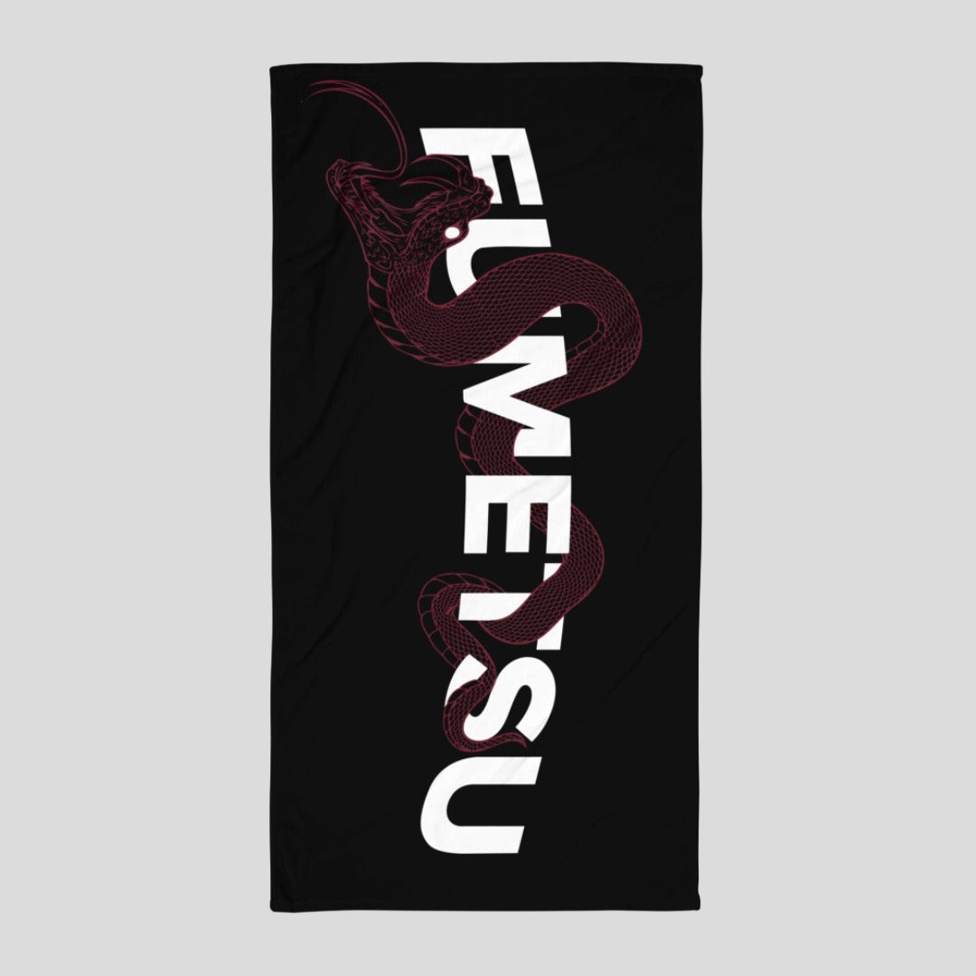 Fumetsu Anaconda Large Towel Black