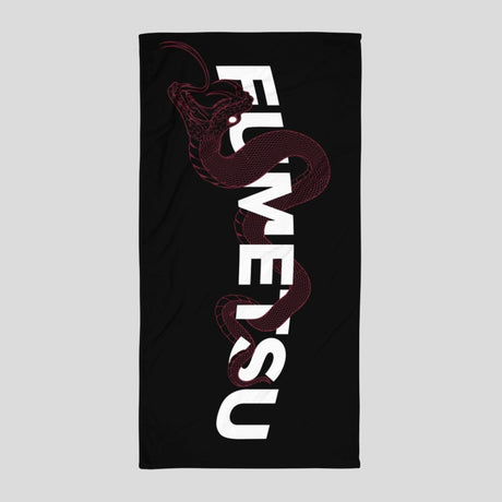 Fumetsu Anaconda Large Towel Black