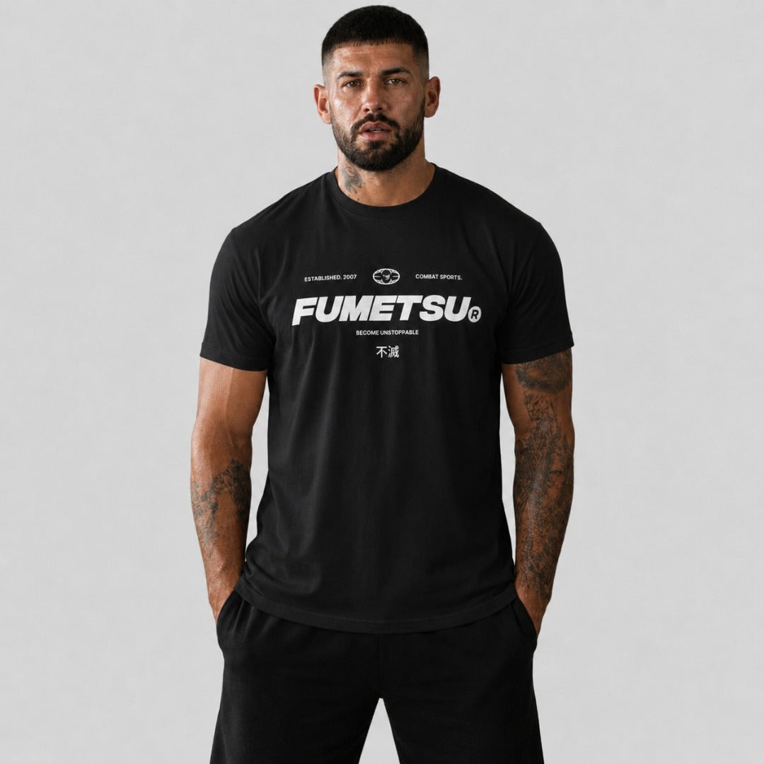 Fumetsu Combat Core T-Shirt Black Lifestyle