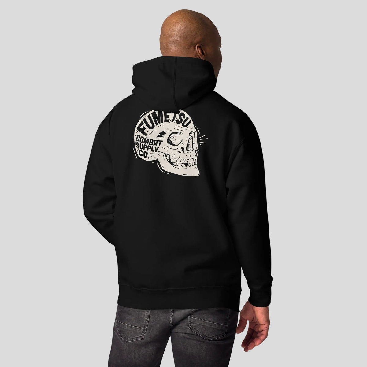 Fumetsu Combat Mind Hoodie Black Lifestyle 2