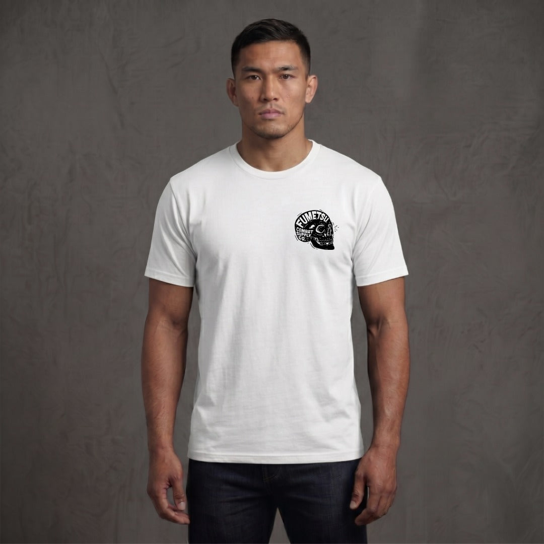 Fumetsu Combat Mind T-Shirt White Lifestyle