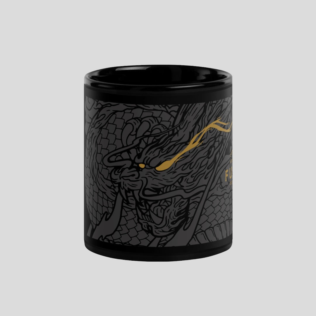 Fumetsu Dragon Slayer Glossy Mug Black