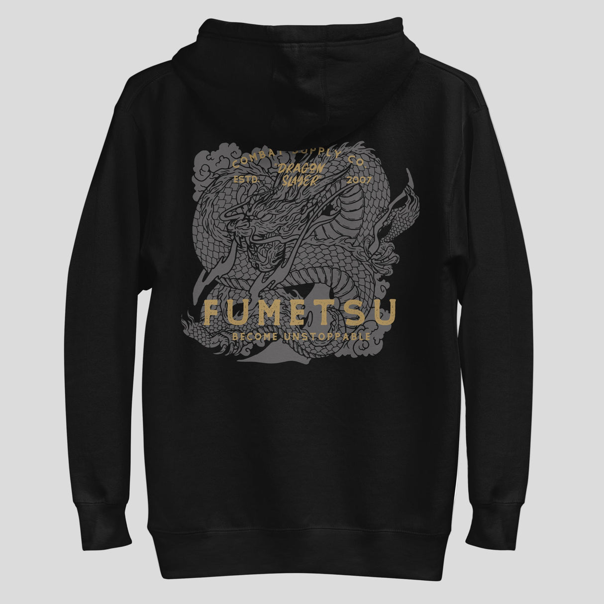 Fumetsu Dragon Slayer Hoodie Black Back